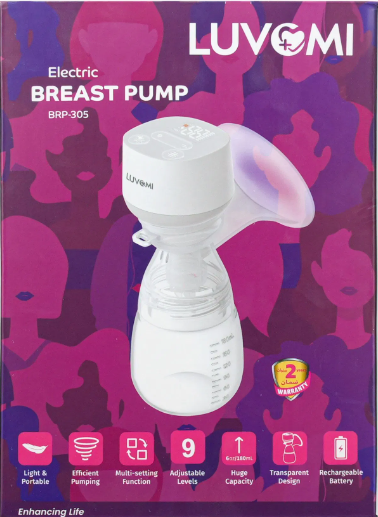 medical equipment suppliers in dubai LUVOMI ELECTRIC BREAST PUMP BRP 305