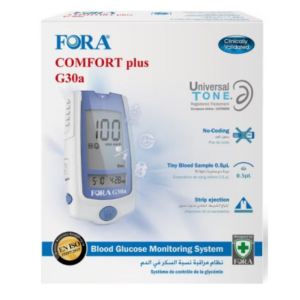 Fora Comfort Plus G30a Blood Glucose Monitoring System