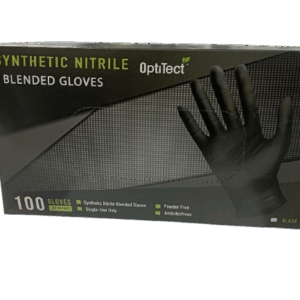 Synthetic Nitrile Gloves Black - Optitect
