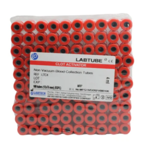 Non Vaccuum Blood Collection Tube With Clot Activator