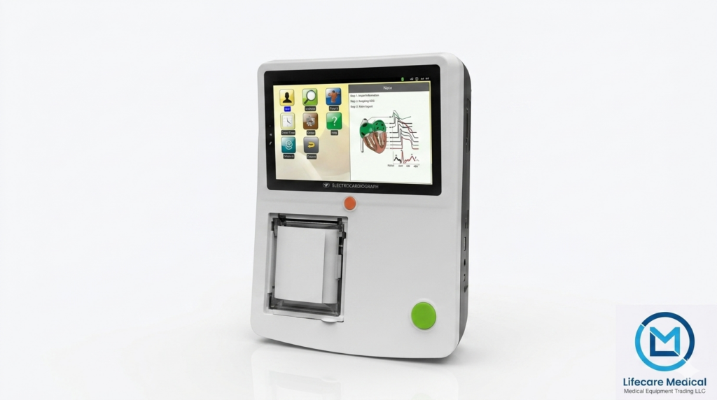 ECG Machine 3 Channel for Accurate Cardiac Monitoring UAE