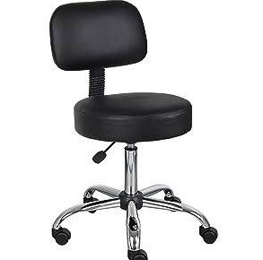 allProducts 2 Revolving Stool Chair With Backrest
