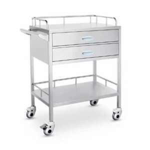 allProducts 4 Two Drawer Instrument Trolley