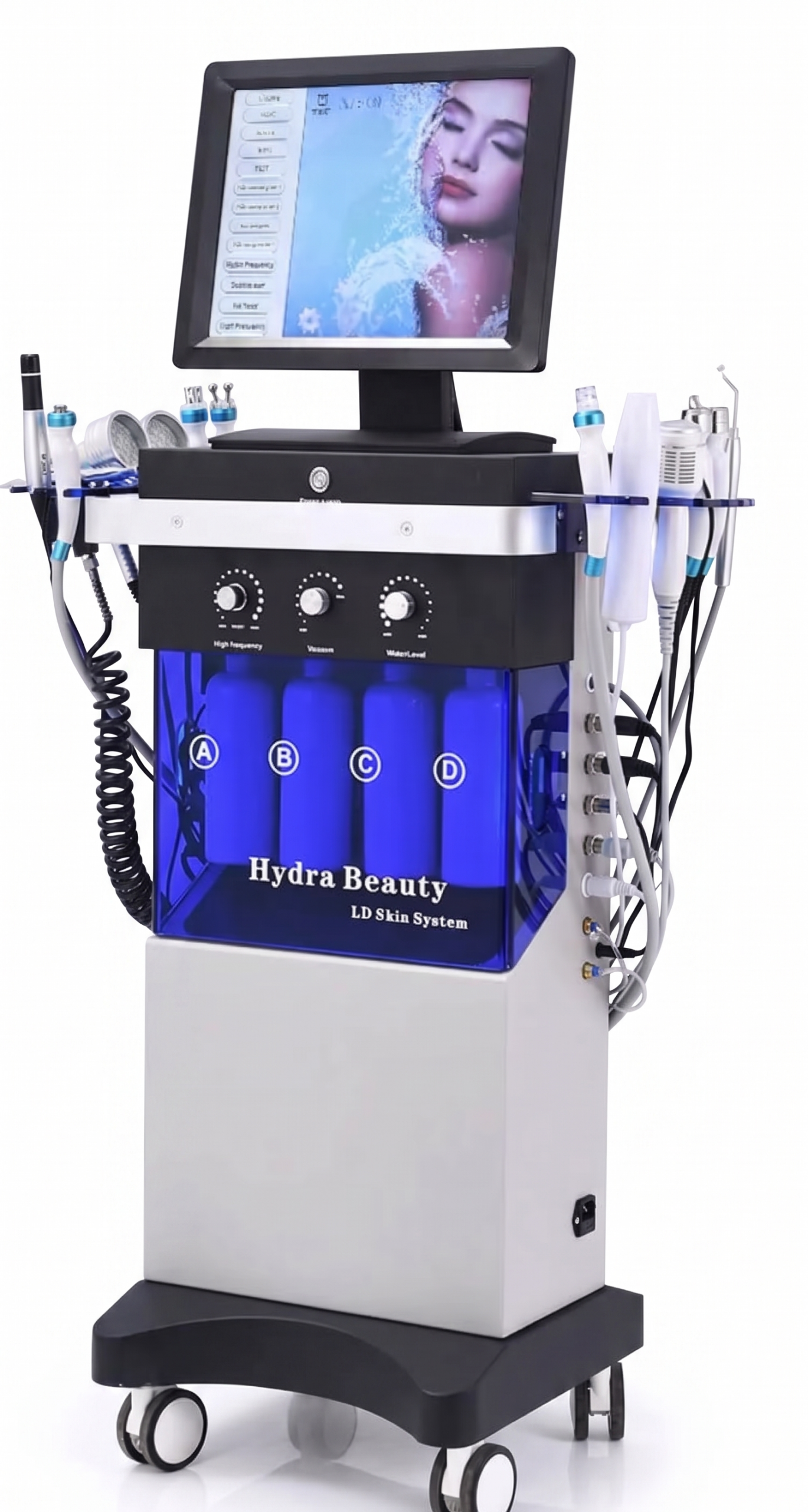 medical equipment suppliers in dubai Hydra facial machine functions diagram skin cleaning hair care