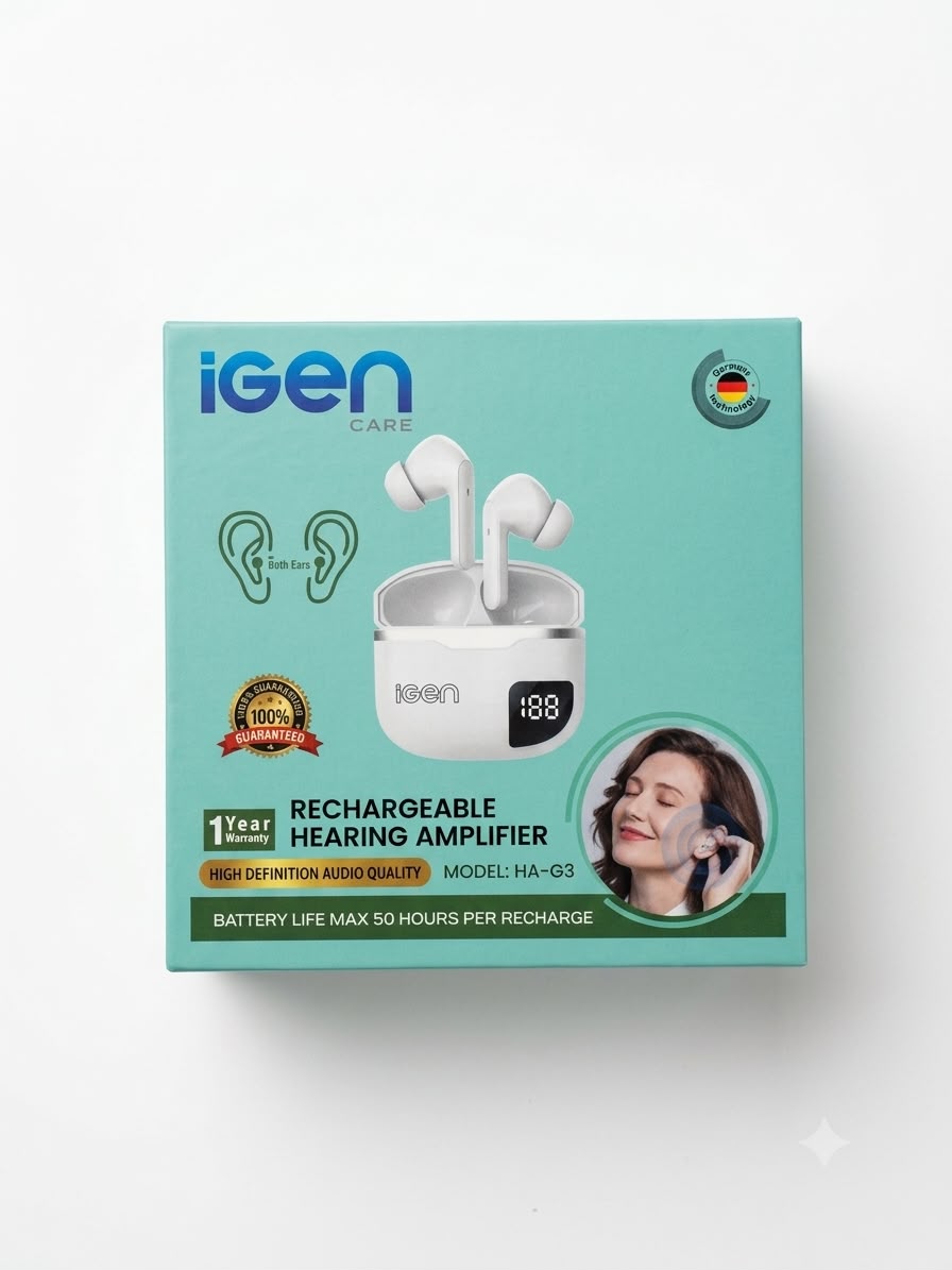medical equipment suppliers in dubai iGen Care HA-60 rechargeable personal sound amplifier UAE